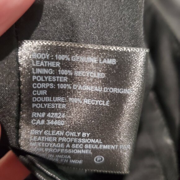 NWT Reformation X Veda Elliott Leather Pant, Size 6 - Picture 8 of 10